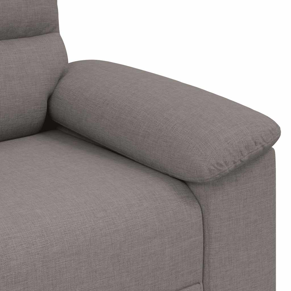 Dvosjed Sofa Taupe 180x81x84 cm Tkanina