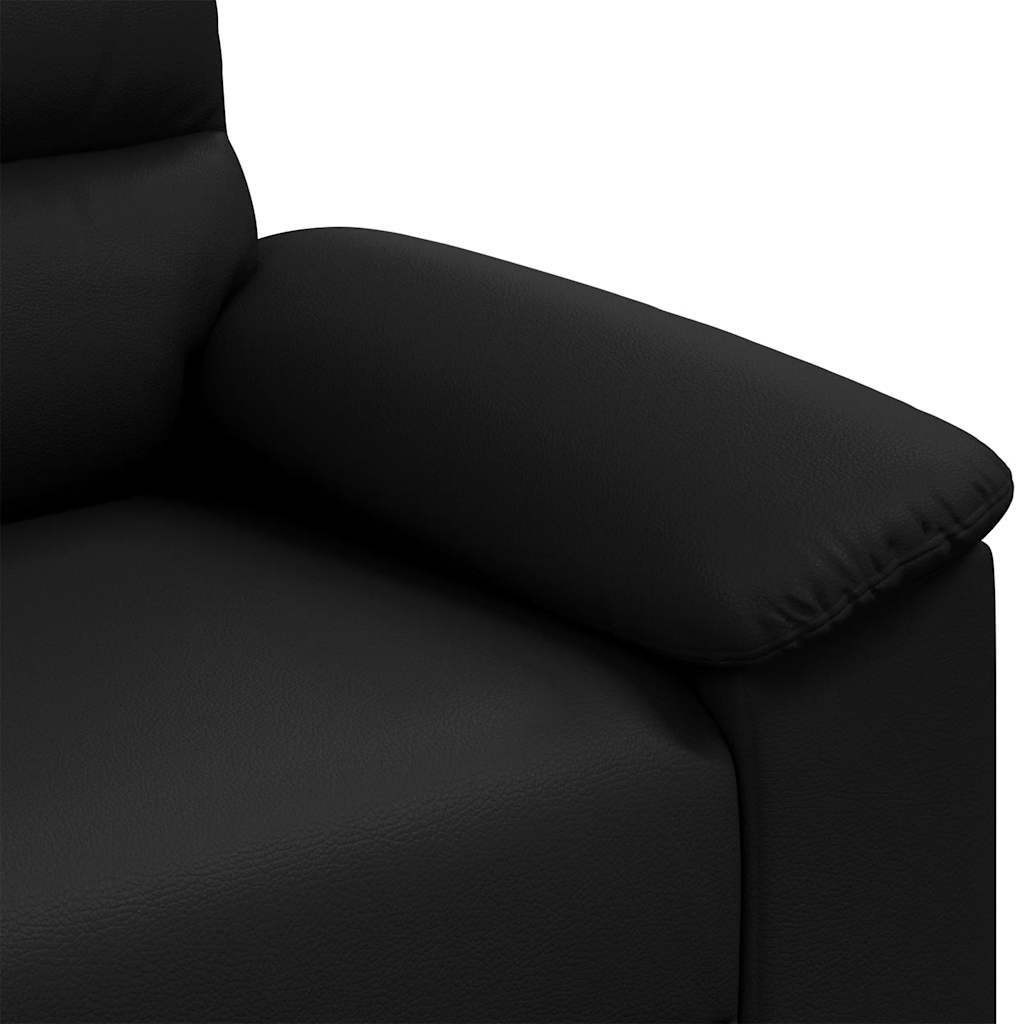 Sofa fotelja crna 100x81x84 cm umjetna koža