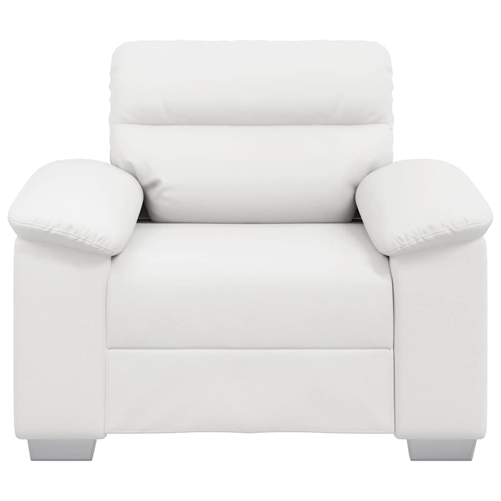 Sofa fotelja bijela 100x81x84 cm umjetna koža