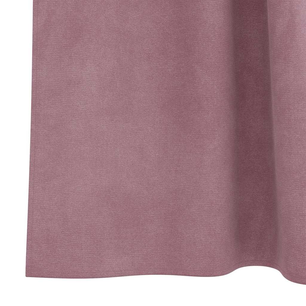 Zavjese za zamračivanje 2 pcs Tamno ružičasta 140 x 245 cm