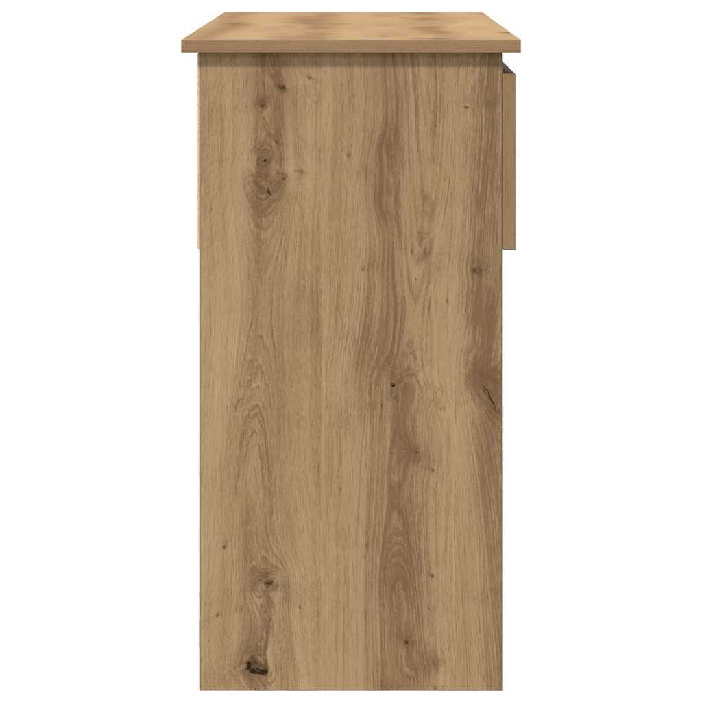 Konzolni stol s ladicama Artisan hrast 85,5x38,5x74,5 cm