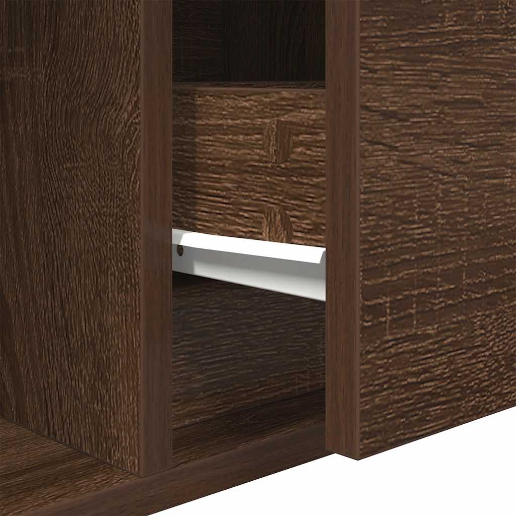 TV ormarići 2 kom boja smeđeg hrasta 60x31x25,5 cm drveni