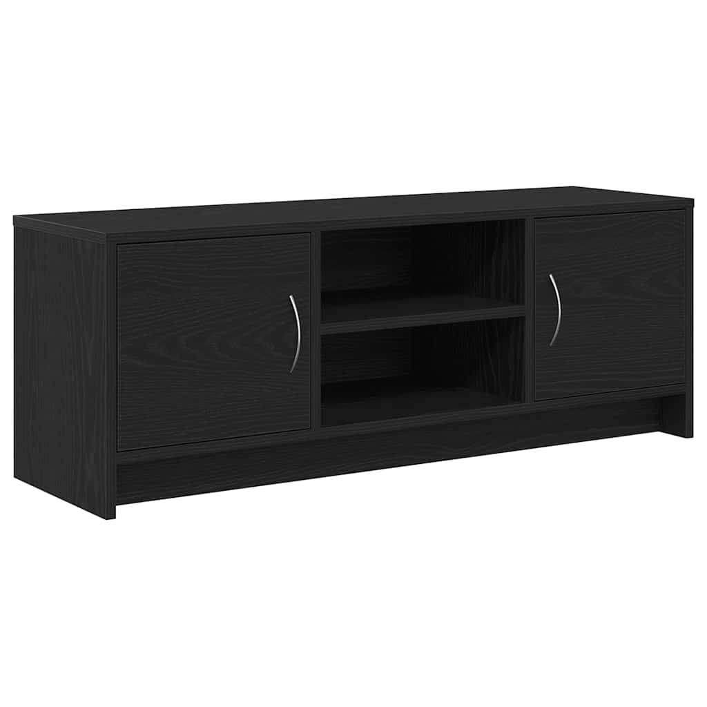 TV ormarić crni hrast 102x30x37,5 cm inženjerski drvo