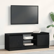 TV ormarić crni hrast 102x30x36 cm inženjerski drvo