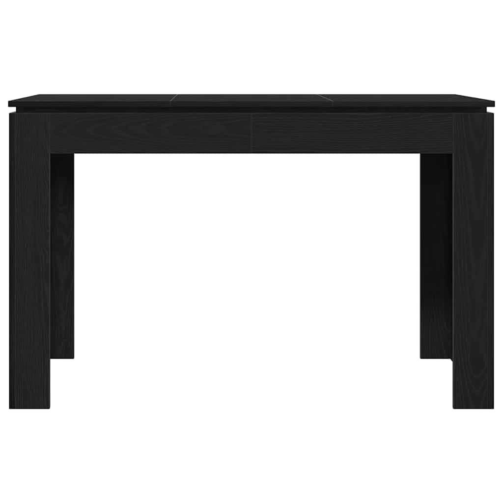 Blagovaonski stol Crni hrast 120x60x76 cm Konstruirano drvo
