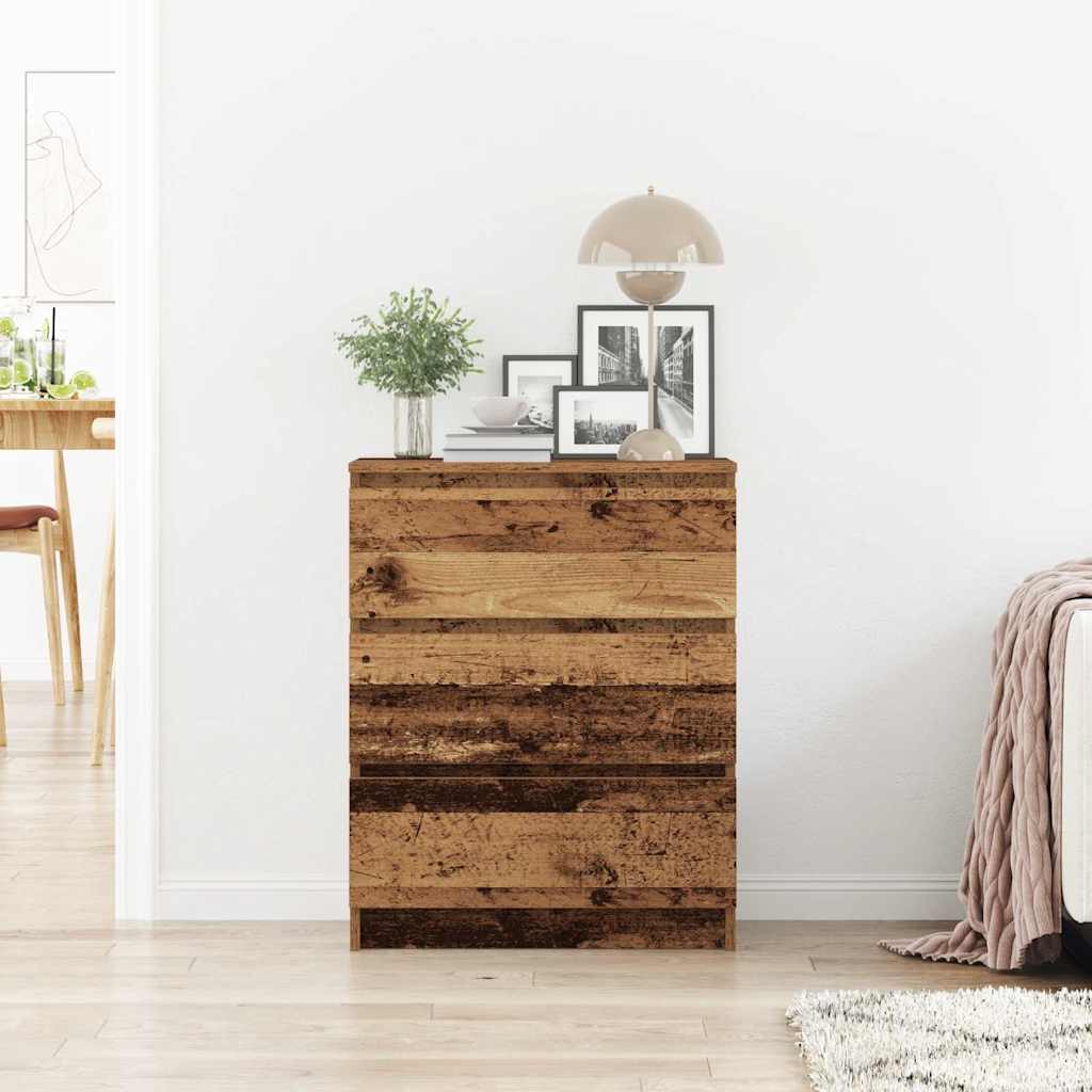 Komoda Staro drvo 60x35x76 cm Konstruirano drvo