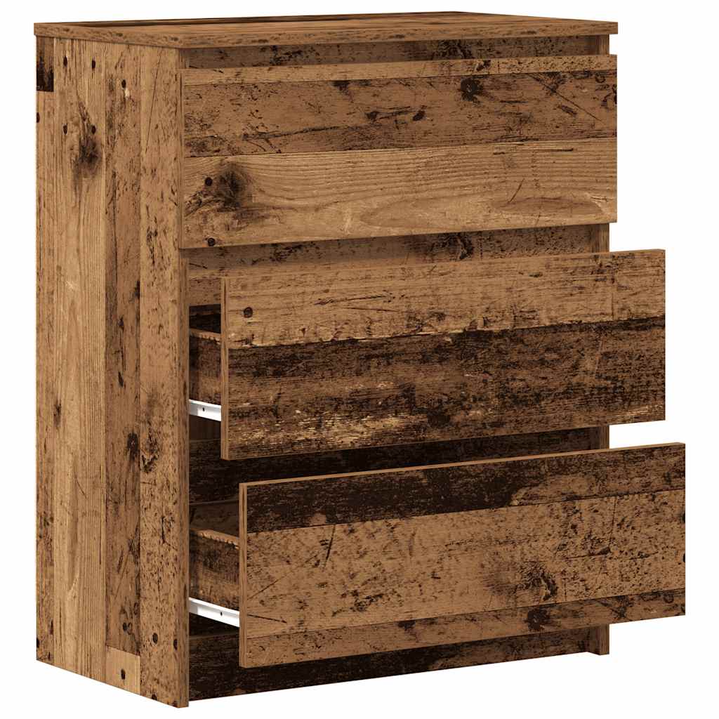 Komoda Staro drvo 60x35x76 cm Konstruirano drvo