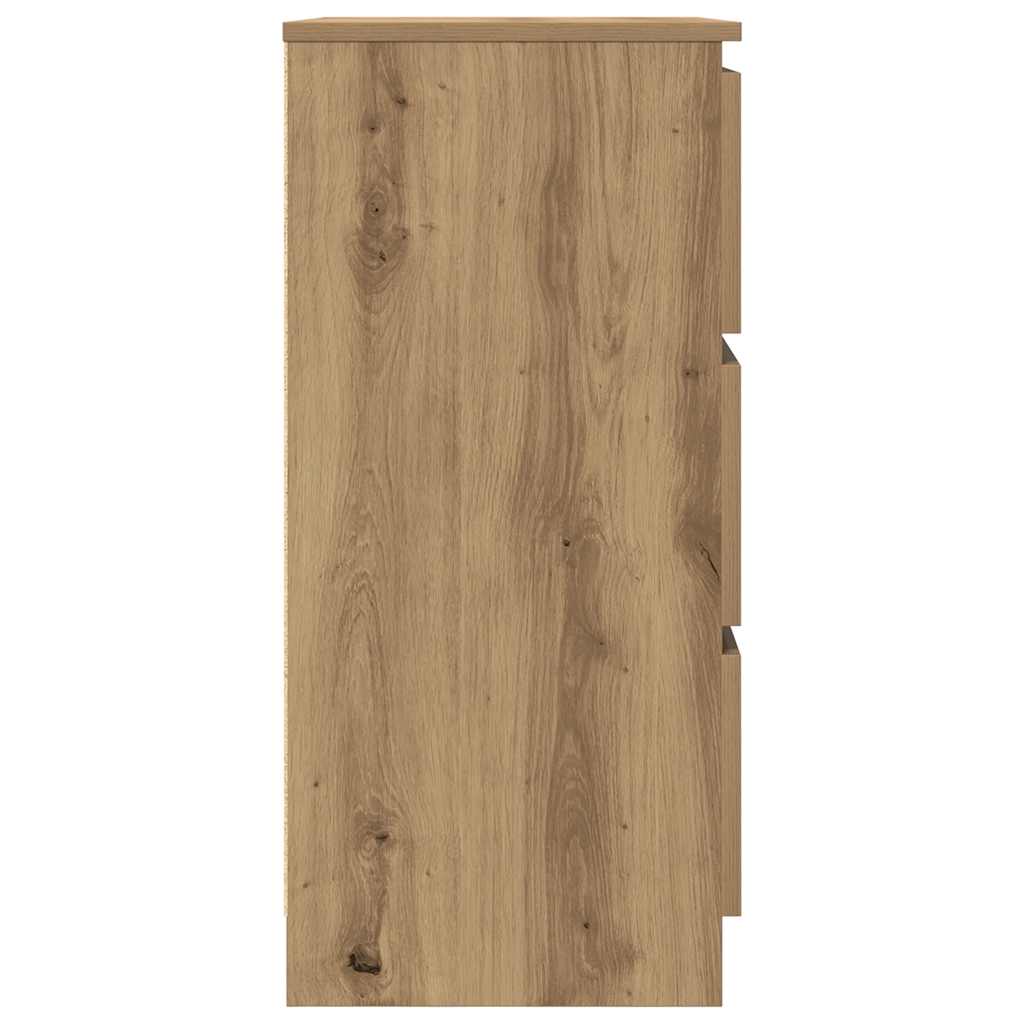 Komoda Artisan hrast 60x35x76 cm Inženjersko drvo