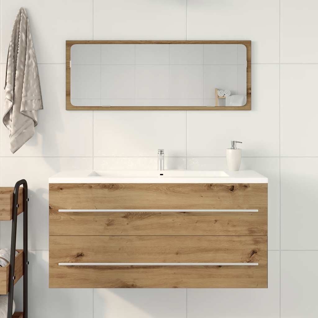 Ormarić za umivaonik u kupaonici Artisan hrast 100x38,5x48 cm Konstruirano drvo