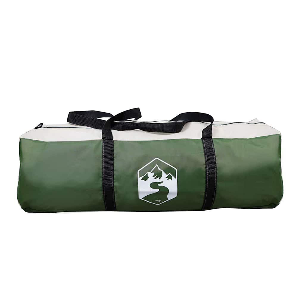 Obiteljski šator s krovom Zelena 833 x 585 x 216 cm taft