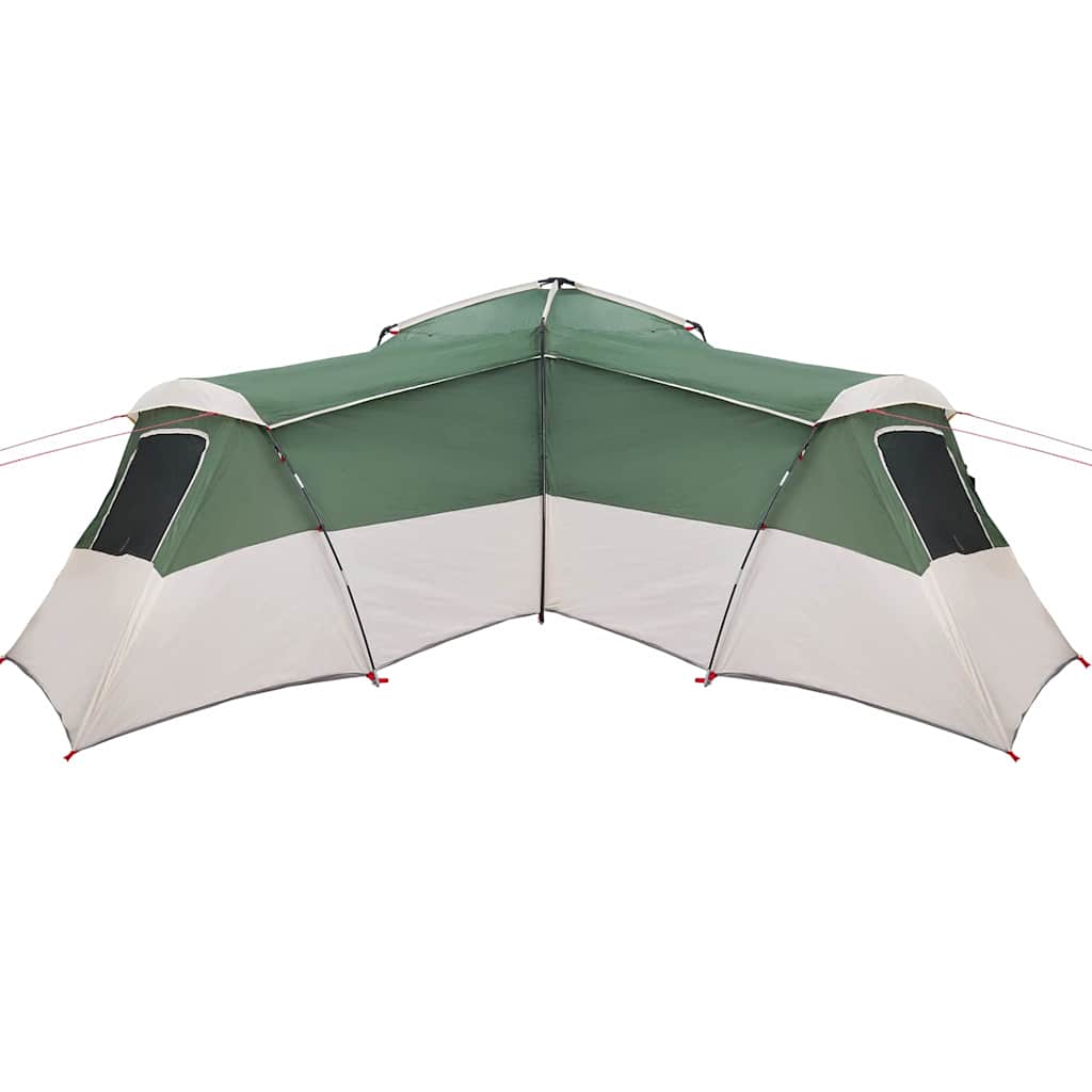 Obiteljski šator s krovom Zelena 833 x 585 x 216 cm taft