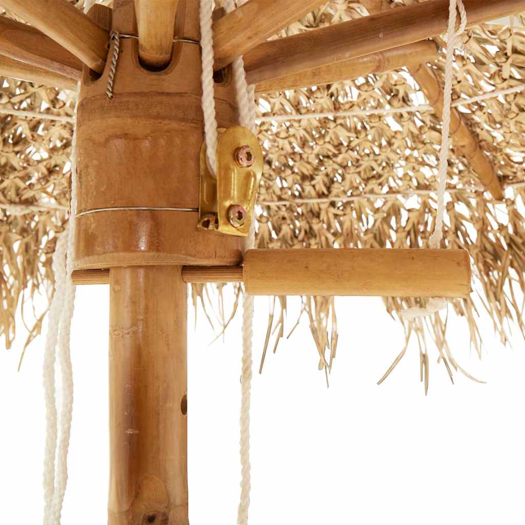 Tiki suncobran s baldahinom od lista banane 240 cm bambus