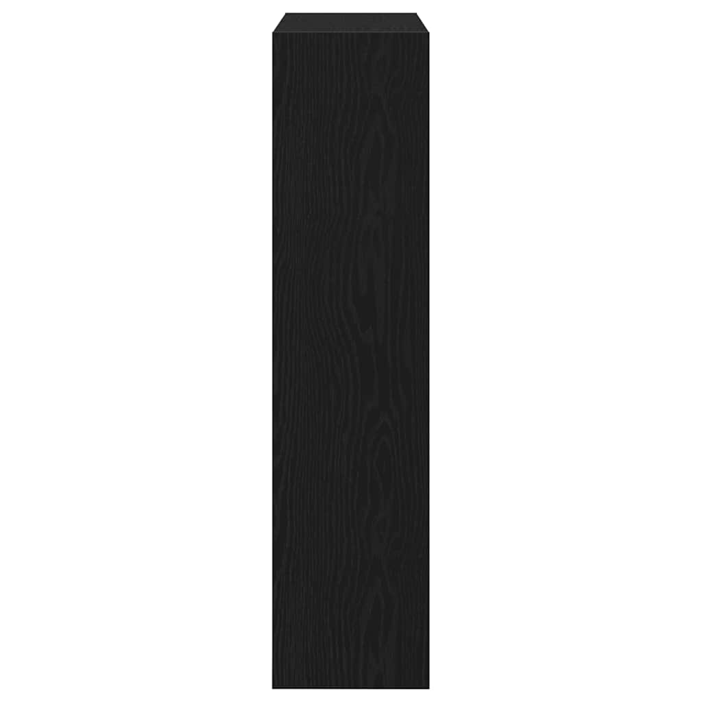 Ormar za cipele Crni hrast 80 x 21 x 87,5 cm Konstruirano drvo