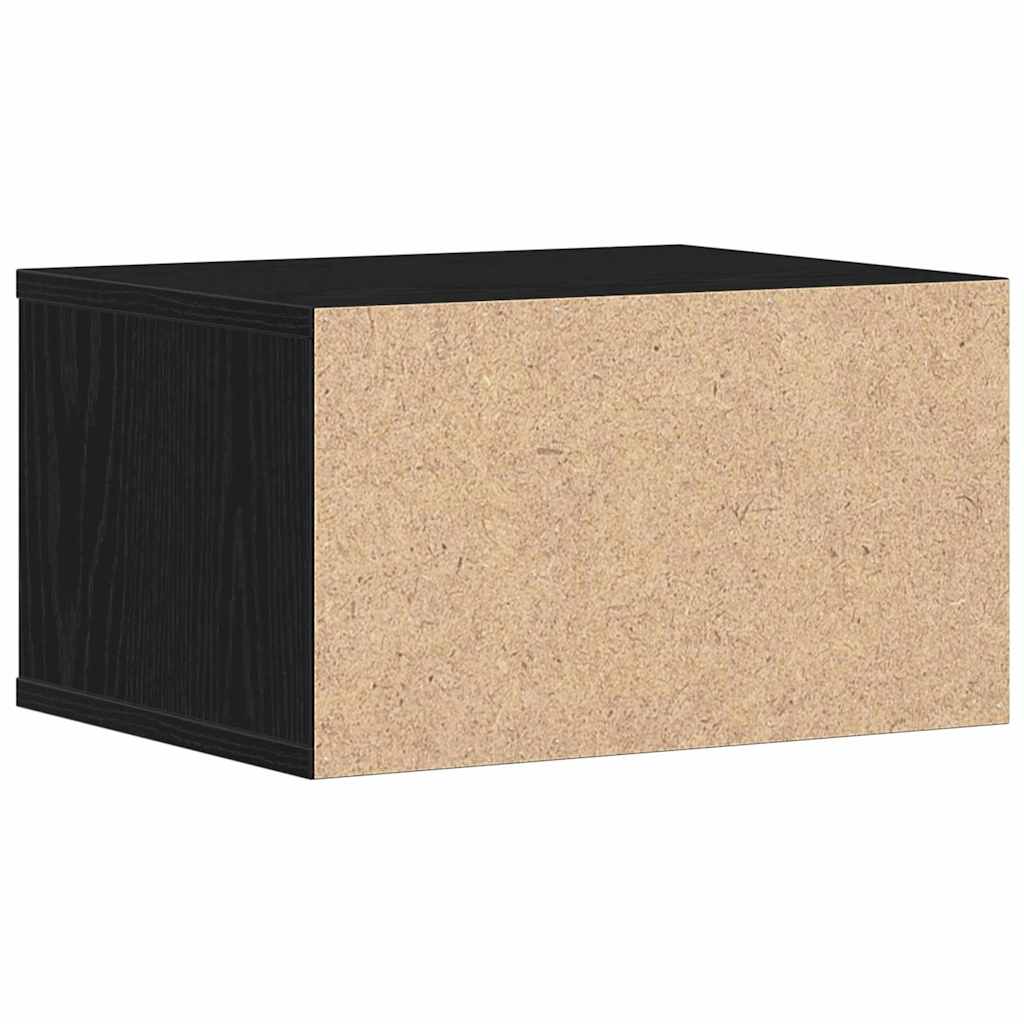 Držač za printer Crni hrast 40 x 32 x 22,5 cm Konstruirano drvo