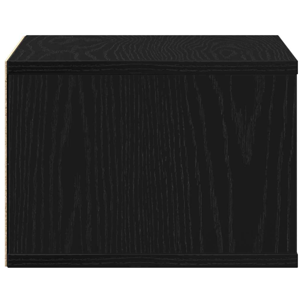 Držač za printer Crni hrast 40 x 32 x 22,5 cm Konstruirano drvo