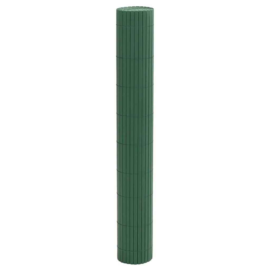 Vrtna ograda dvostrana zelena 1,8x5 m PVC