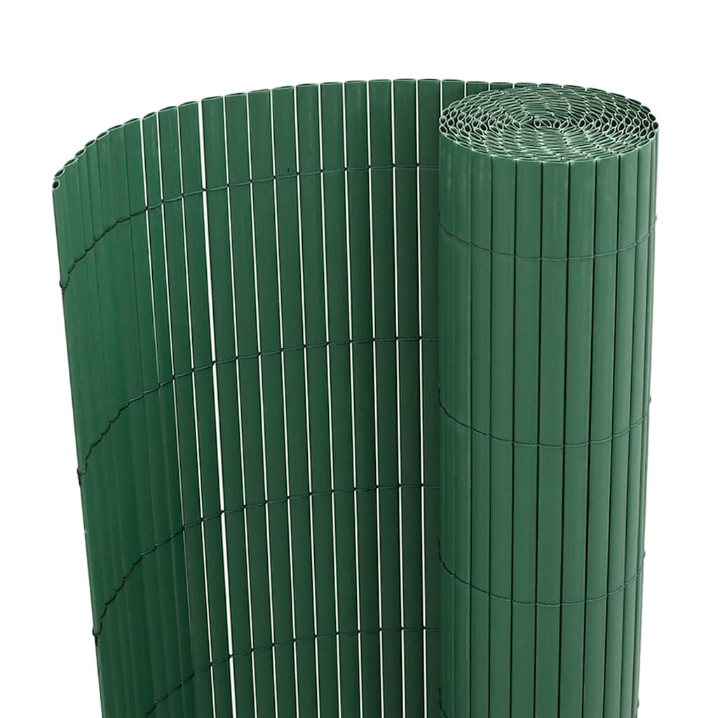 Vrtna ograda dvostrana zelena 1,8x5 m PVC