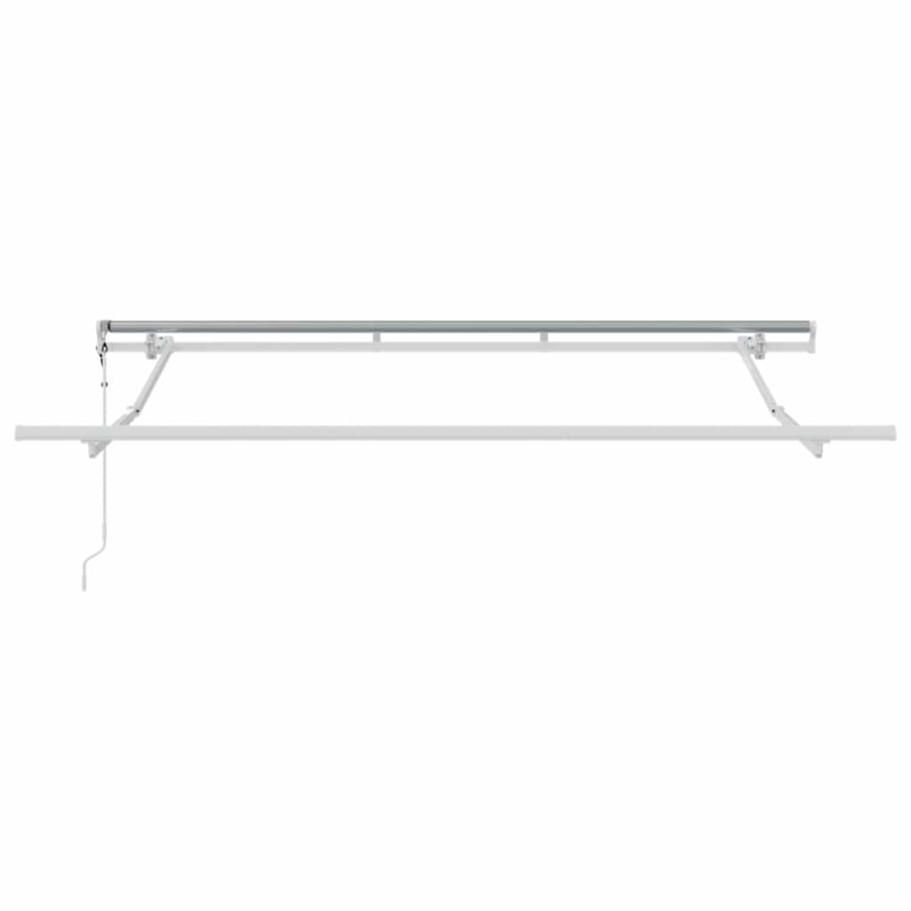 Skrovita tenda Narančasta 250 x 200 cm tkanina