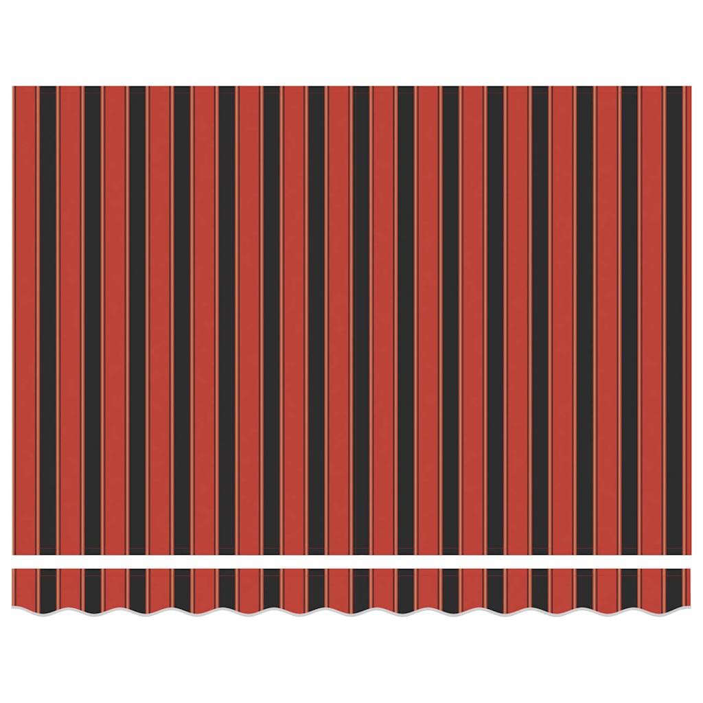 Skrovita tenda Narančasta 250 x 200 cm tkanina