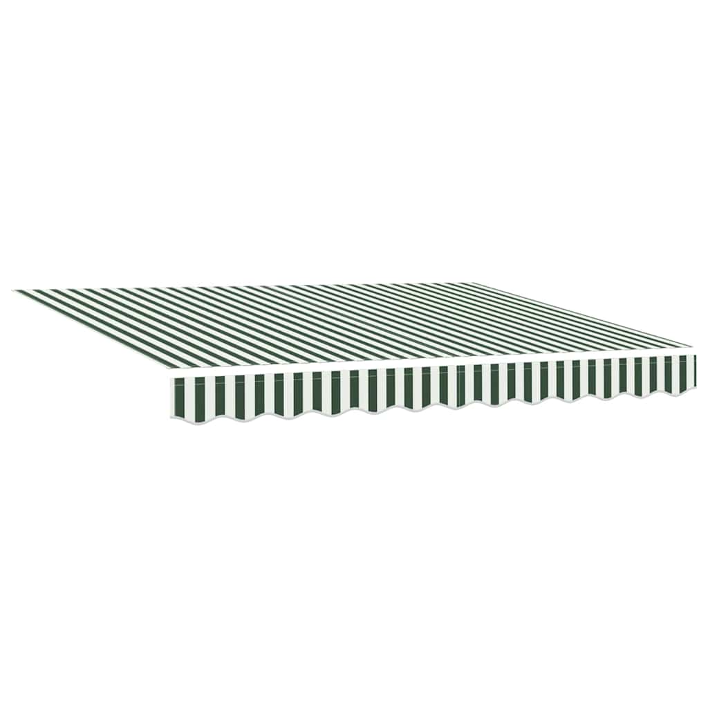 Skrovita tenda Zelena 300 x 200 cm tkanina