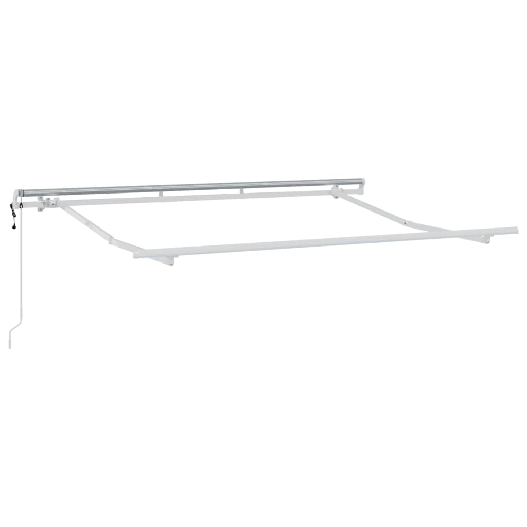 Skrovita tenda Zelena 300 x 200 cm tkanina