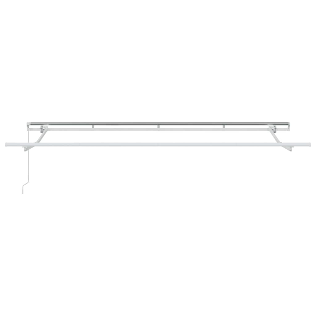 Skrovita tenda Antracit 400 x 200 cm tkanina