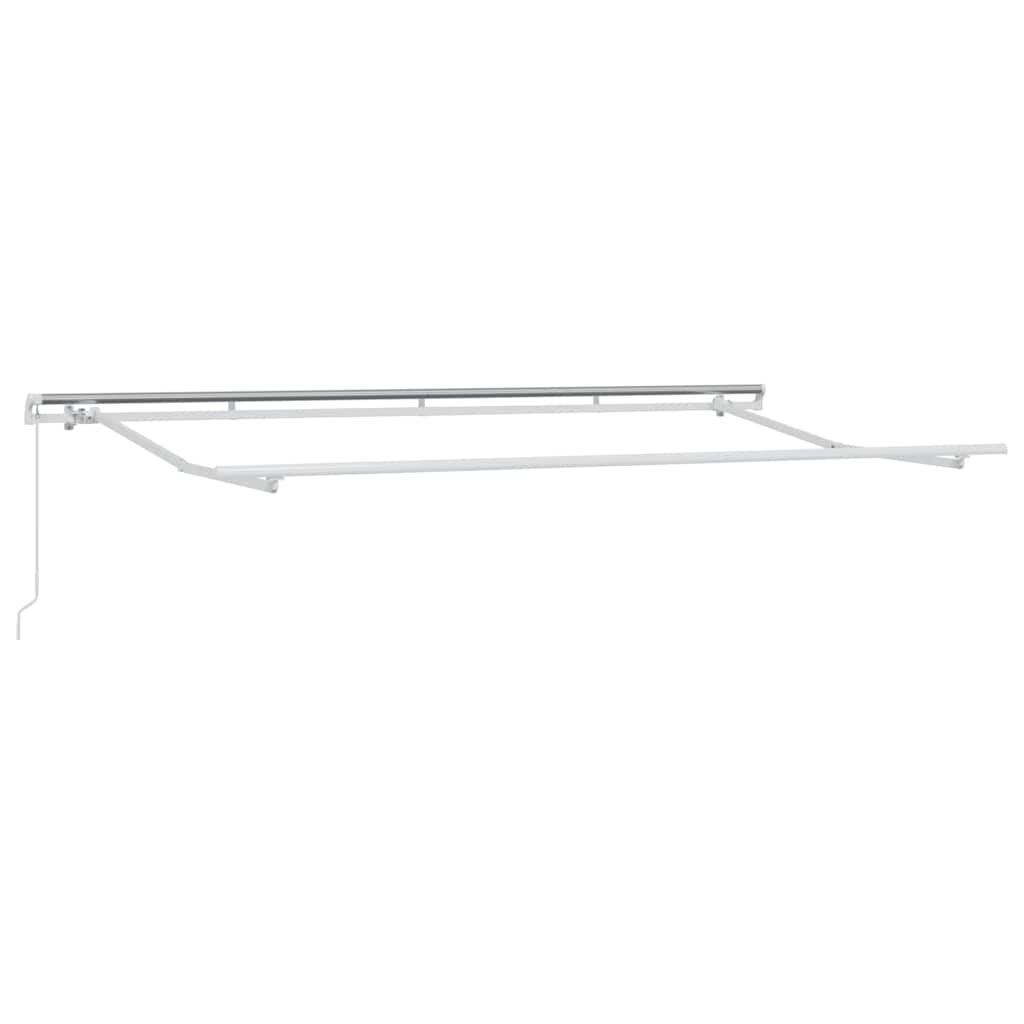 Skrovita tenda Antracit 400 x 200 cm tkanina