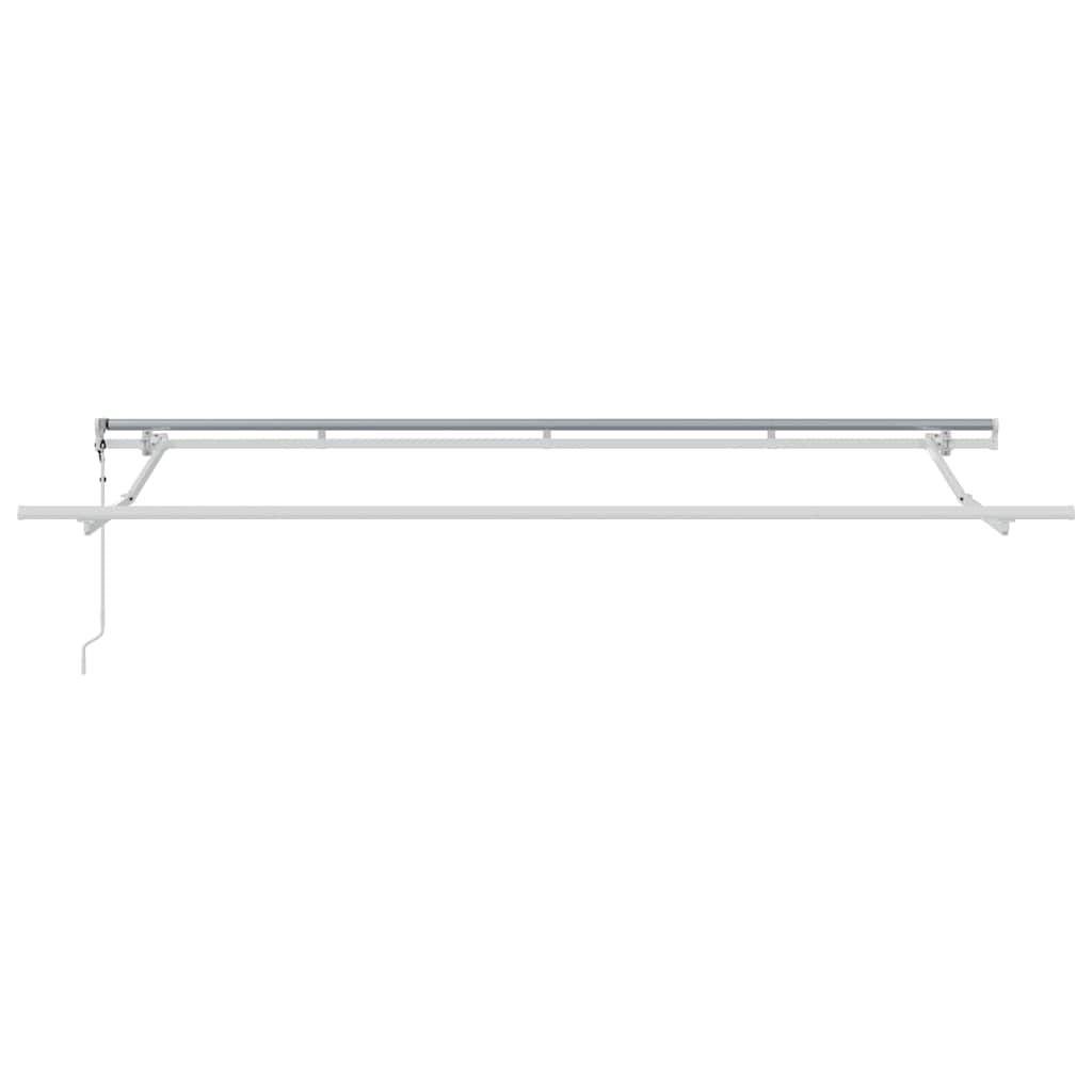 Skrovita tenda Antracit 400 x 200 cm tkanina
