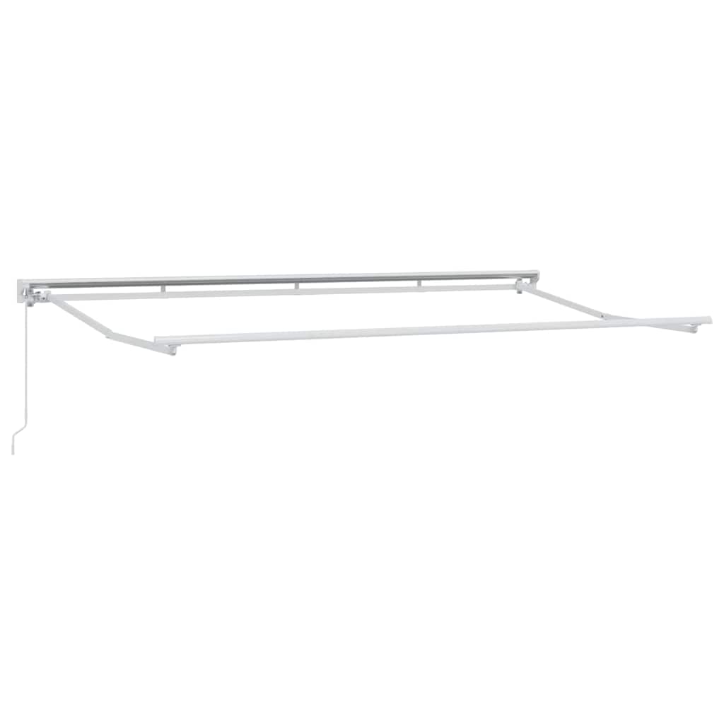 Okvir tende Svijetlo siva 400 x 200 cm Poliester s PU premazom