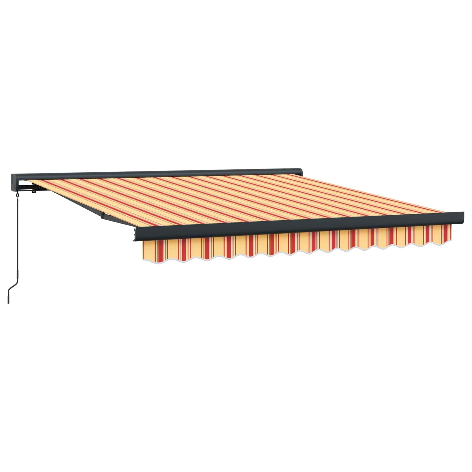 Povlačivi tende Žuta i narančasta 300 x 250 cm