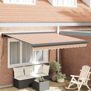 Povlačivi tende Šareni 300 x 250 cm Platno i Aluminij