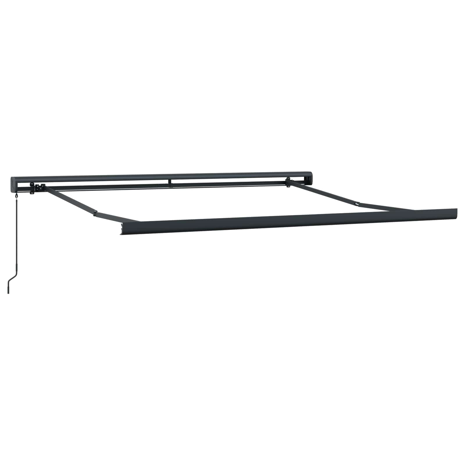 Povlačivi tende Šareni 300 x 250 cm Platno i Aluminij