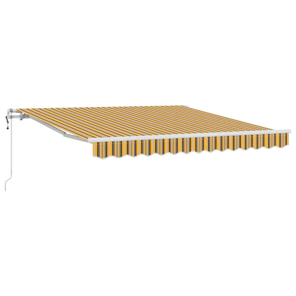 Povlačivi tende Šareni 300 x 250 cm Tkanina i Aluminij