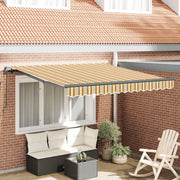 Povlačivi tende Šareni 300 x 250 cm Poliester i aluminij