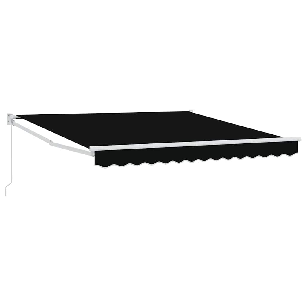 Povlačivi tende Crna 300 x 250 x 165 cm