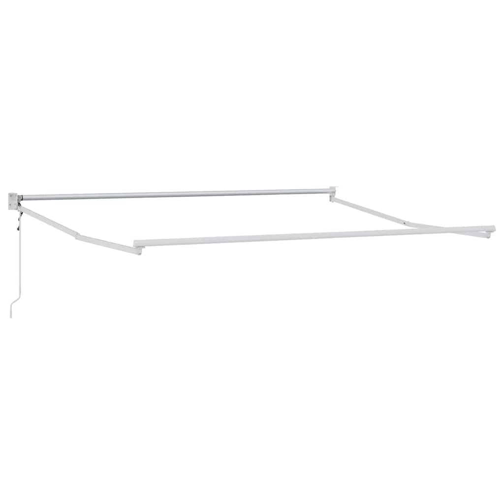 Nadstrešnica Bež 300 x 250 x 165 cm Poliester i metal