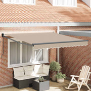 Povlačivi tende Bež 300 x 250 x 165 cm