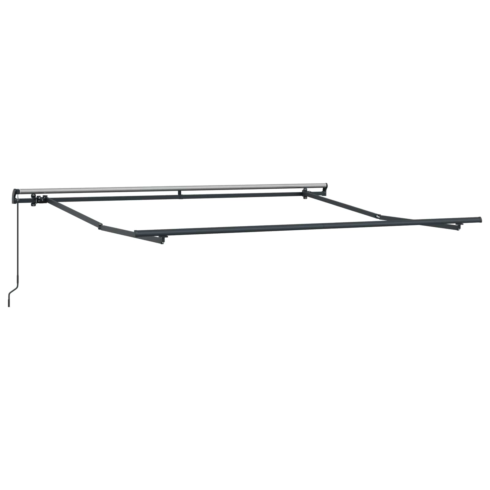 Povlačivi tende Šareni 350 x 250 cm Poliester i aluminij