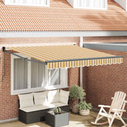 Povlačivi tende Šareni 350 x 250 cm 100% Poliester i Aluminij
