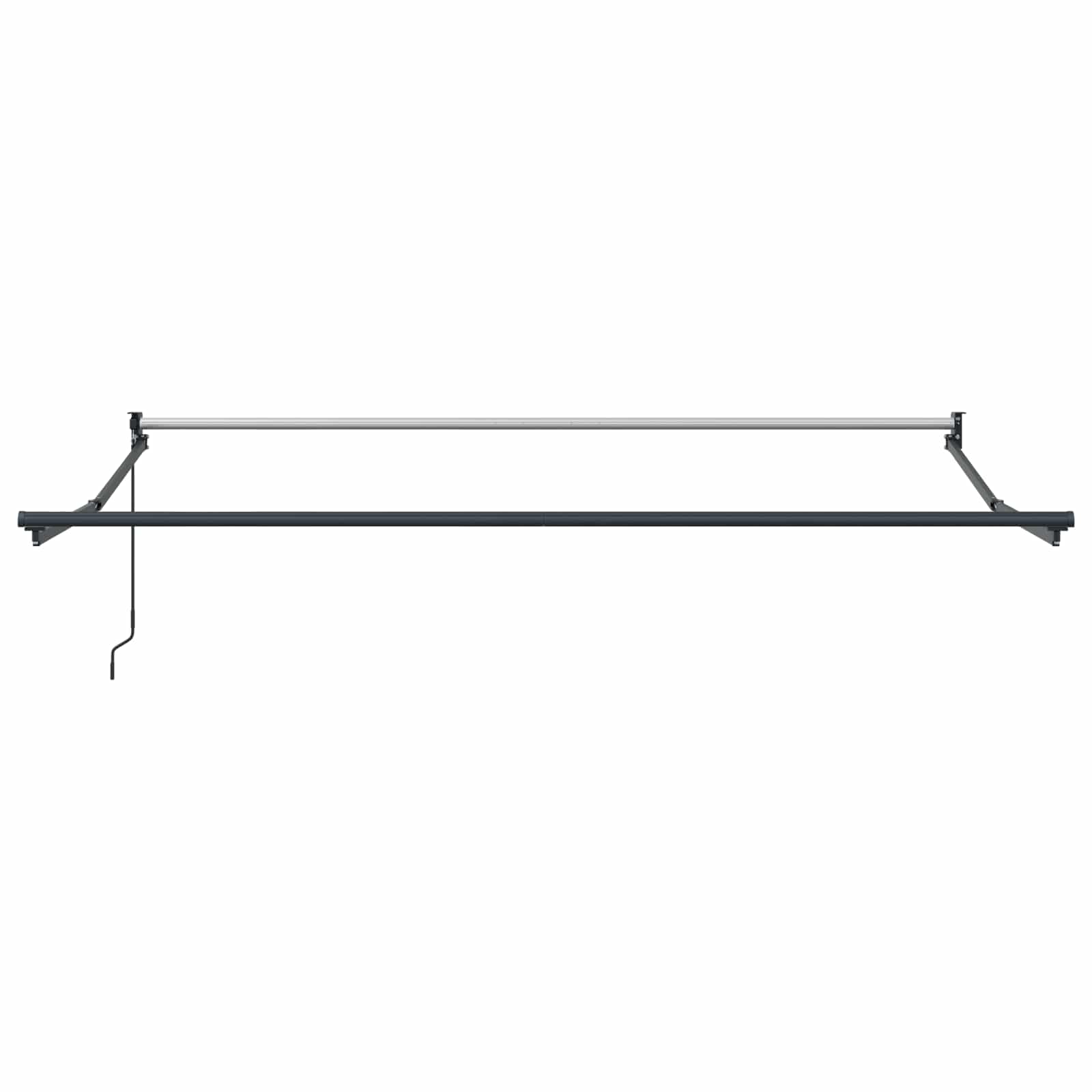 Povlačivi tende Šareni 350 x 250 cm 100% Poliester i Aluminij