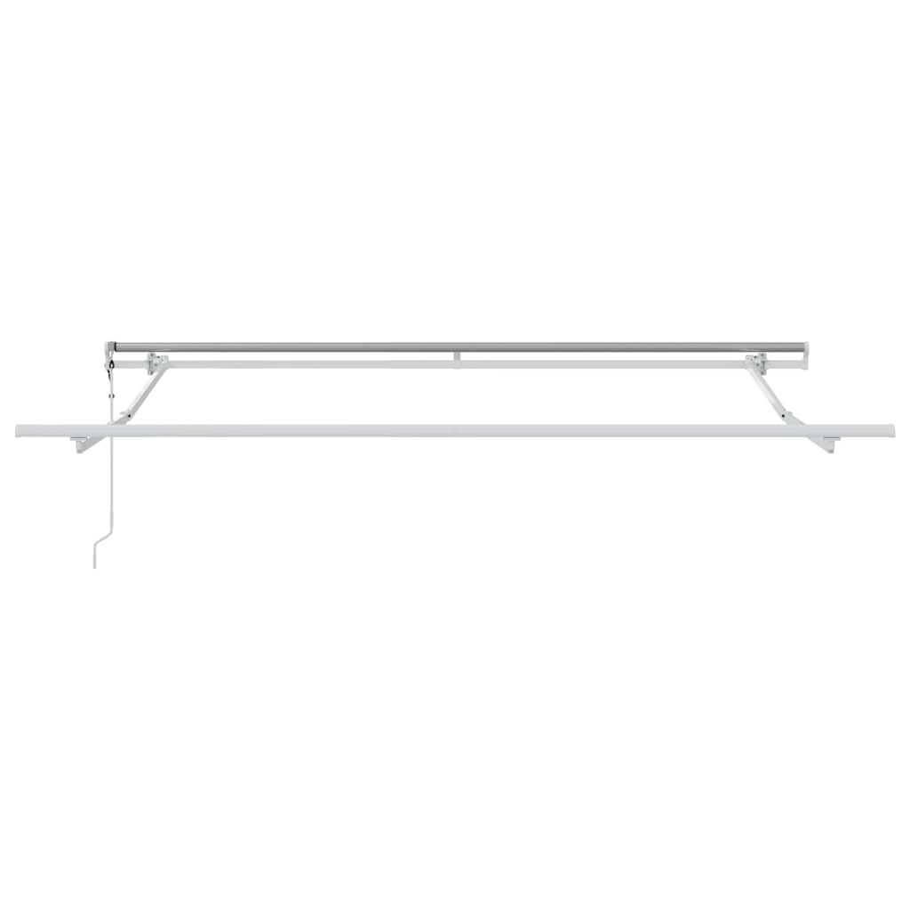 Povlačivi tende Bež 350 x 250 cm Tkanina i Aluminij