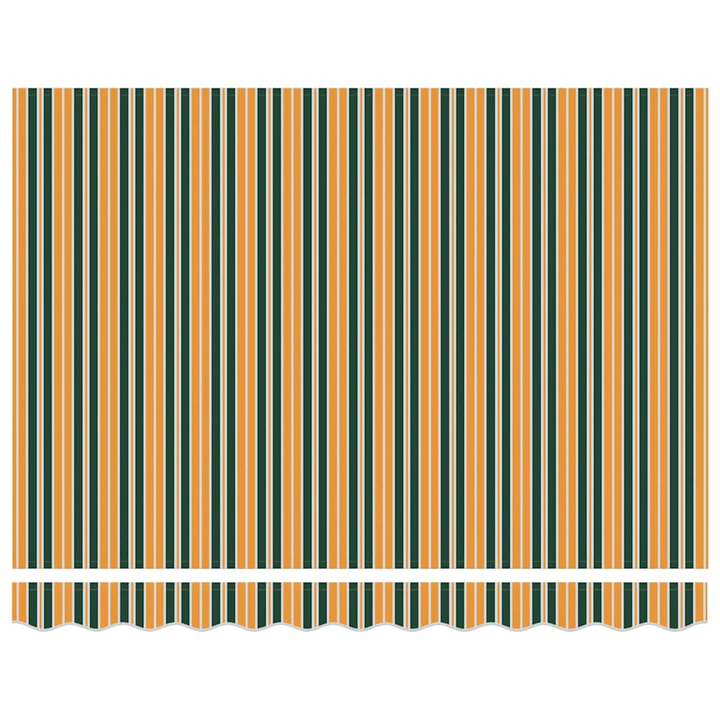 Povlačivi tende Šareni 350 x 250 cm Poliester i aluminij