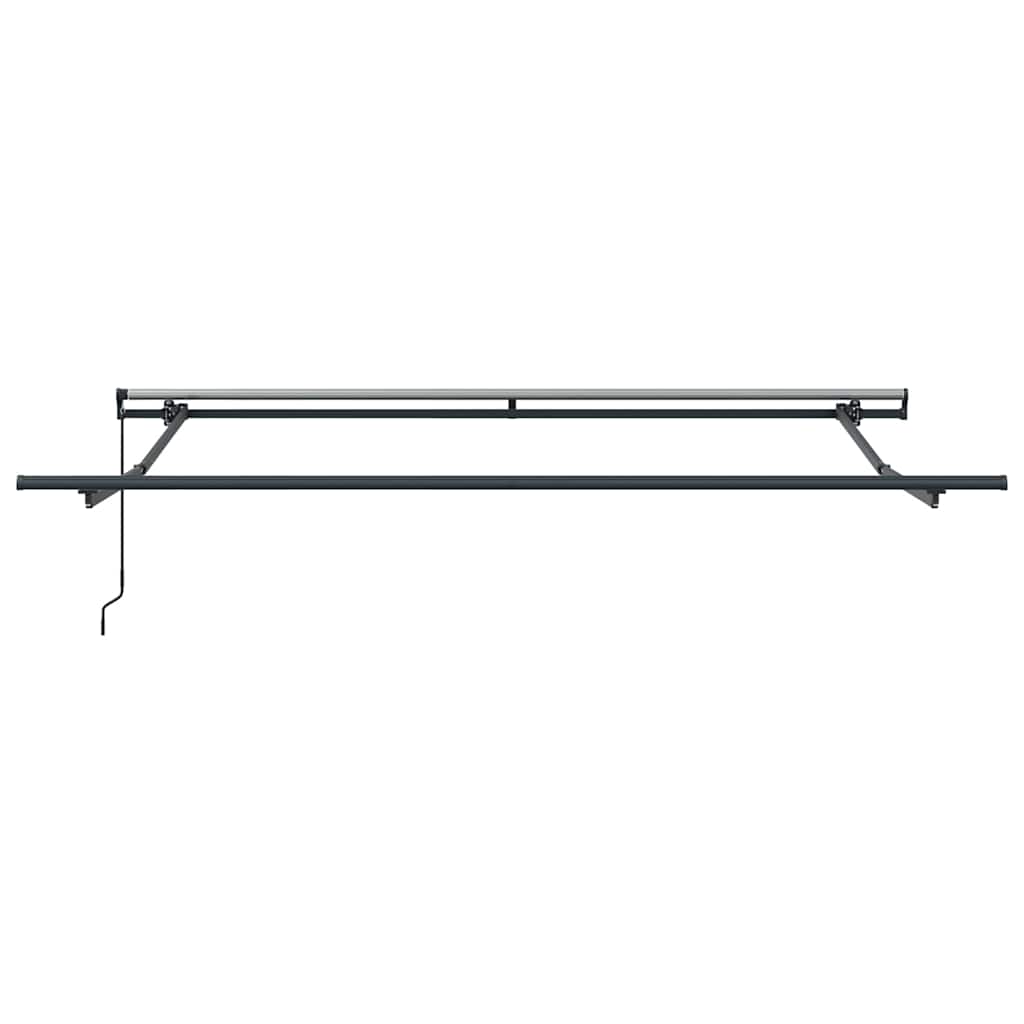Povlačivi tende Zelena i žuta 350 x 250 cm Poliester i aluminij
