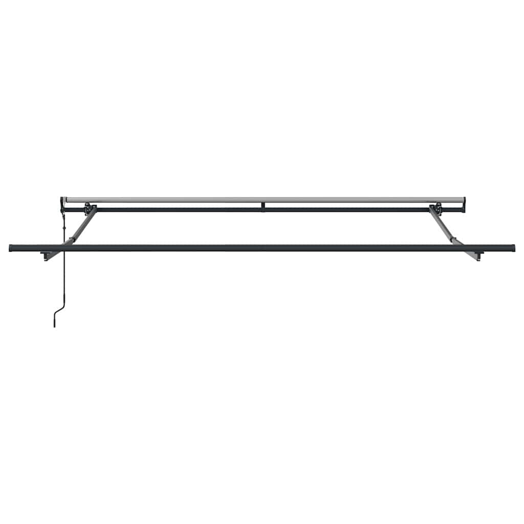 Povlačivi tende Zelena i žuta 350 x 250 cm Tkanina i Aluminij