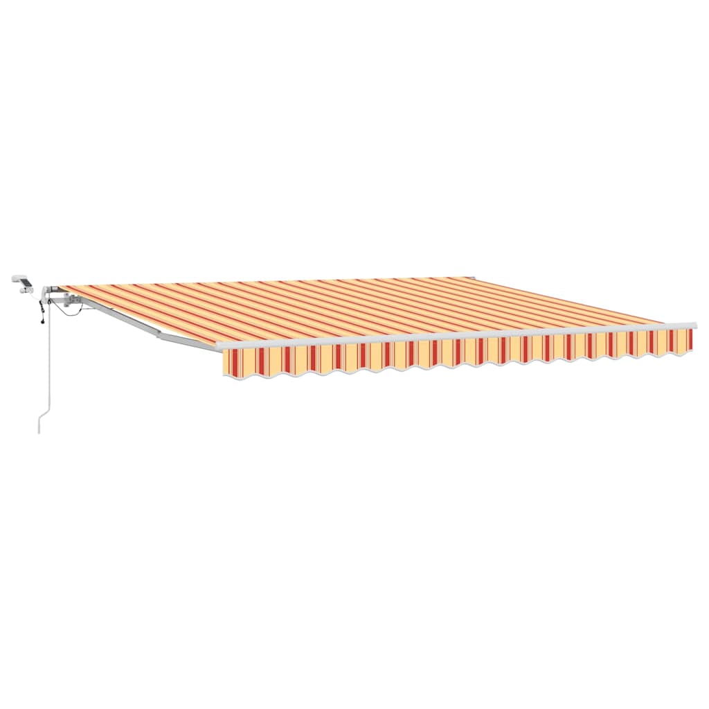 Tkanina za tende Žuta i narančasta 400 × 300 cm Poliester