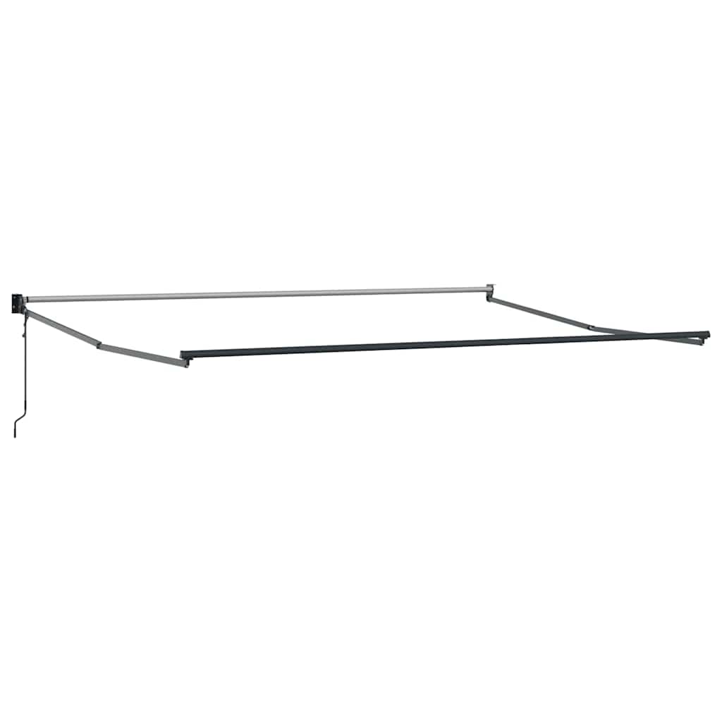 Nadstrešnica Šareni 400 × 300 cm Poliester i metal