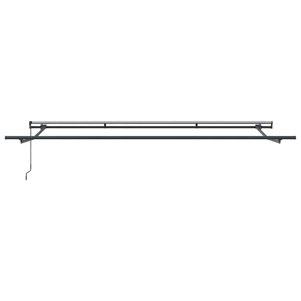 Povlačivi tende Šareni 400 × 300 cm Poliester i aluminij