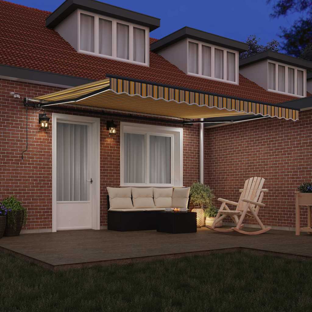 Tkanina za tende Šareni 400 × 300 cm Poliester