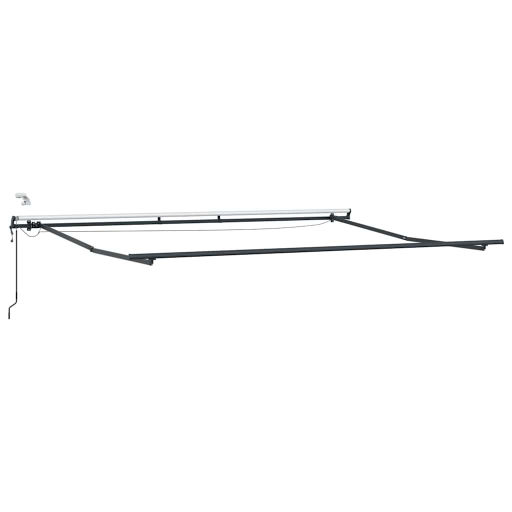 Tkanina za tende Crna 400 × 300 cm Poliester