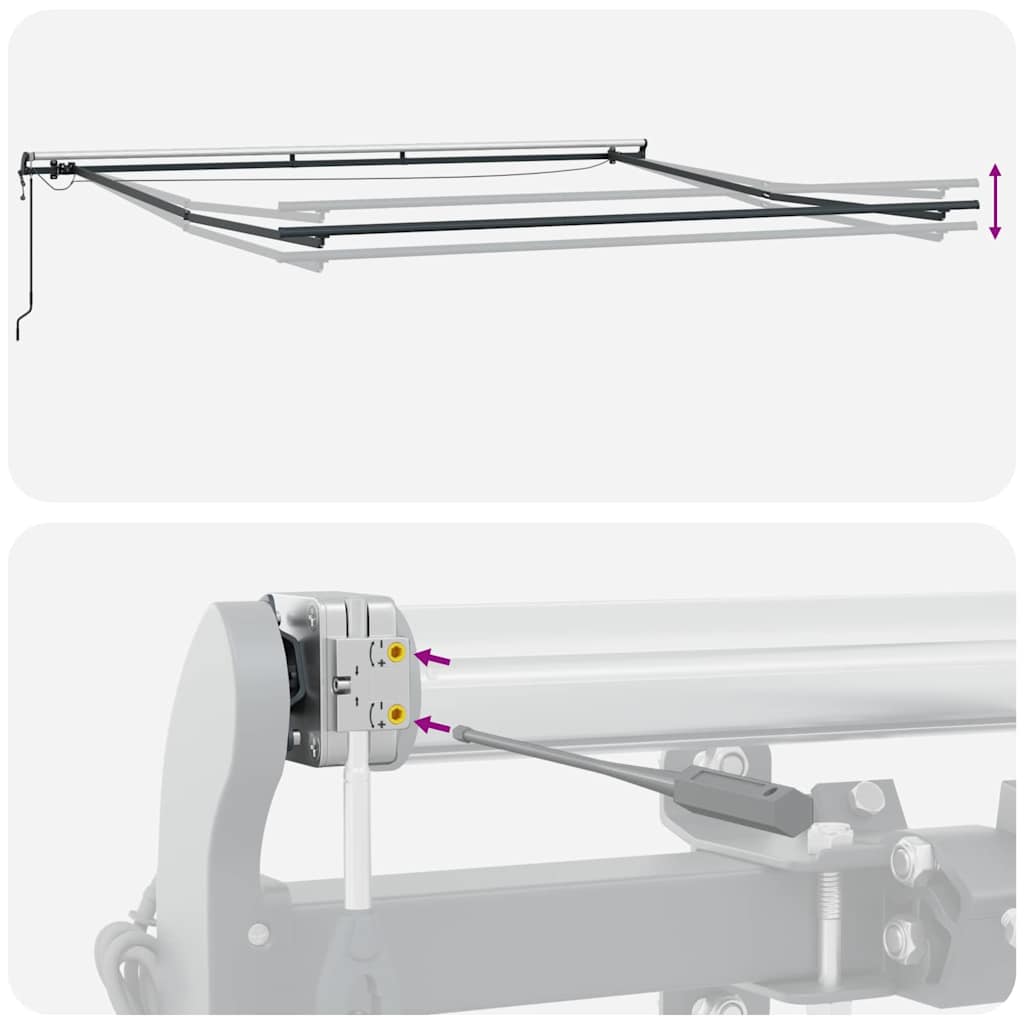 Tkanina za tende Crna 400 × 300 cm Poliester